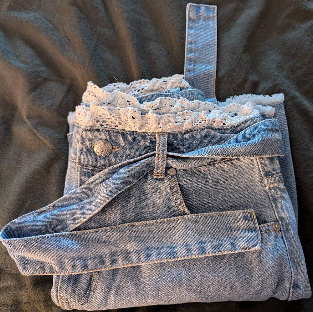 Adorable Jean Skirt Medium